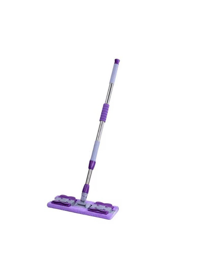 Microfiber clip-on mop with stainless steel handle + 2 replacements - Image 4